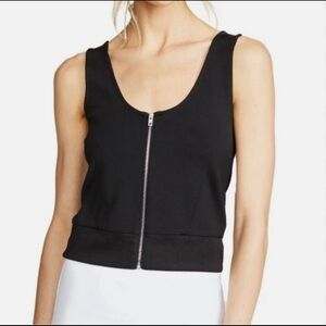 Rag & Bone Mara Zip-up Crop Tank